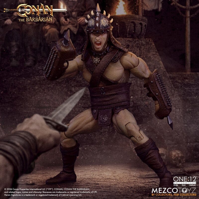 Mezco Toyz One:12 Collective Conan The Barbarian (1982): Pit Fighter Edition Action Figure