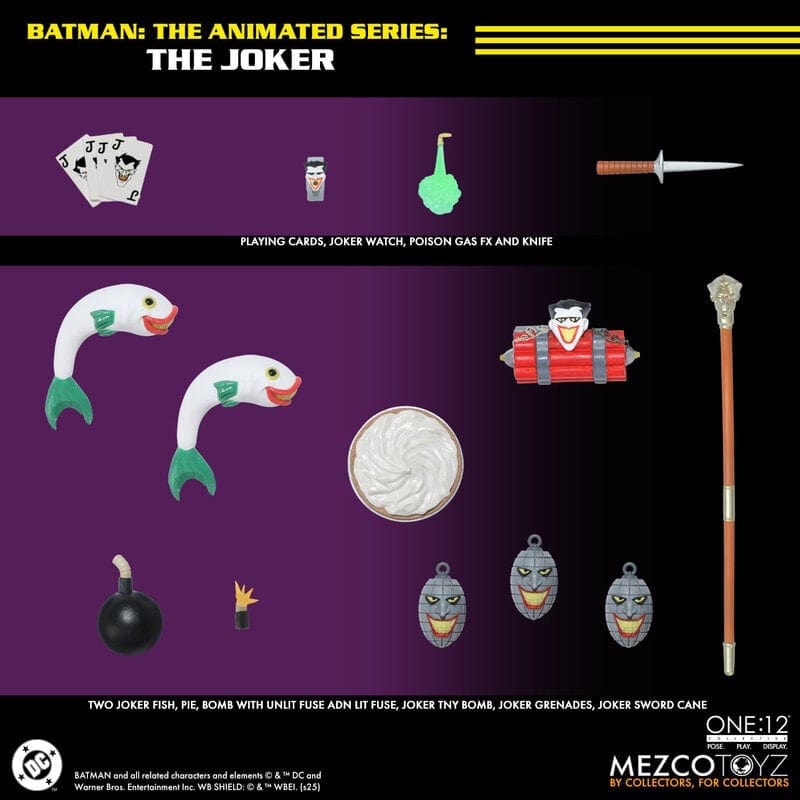 Mezco Toyz One:12 Collective DC Universe Batman: The Animated Series Joker Action Figure