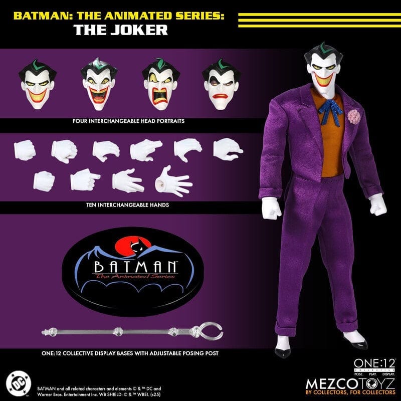 Mezco Toyz One:12 Collective DC Universe Batman: The Animated Series Joker Action Figure