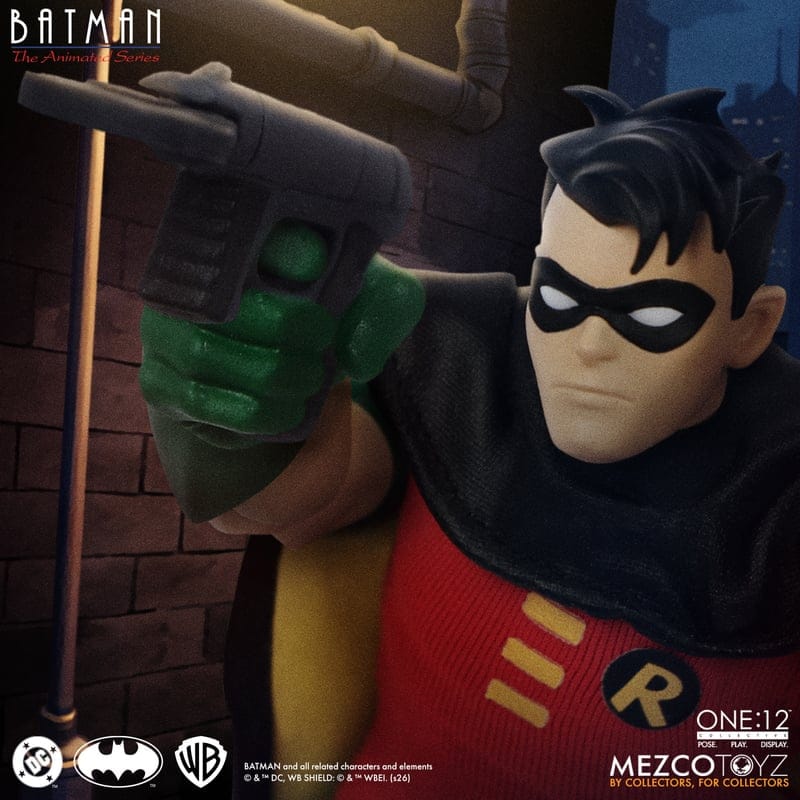 Mezco Toyz One:12 Collective DC Universe Batman: The Animated Series Robin Action Figure