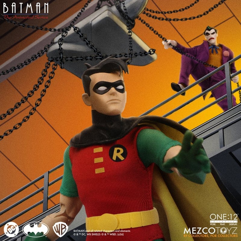 Mezco Toyz One:12 Collective DC Universe Batman: The Animated Series Robin Action Figure