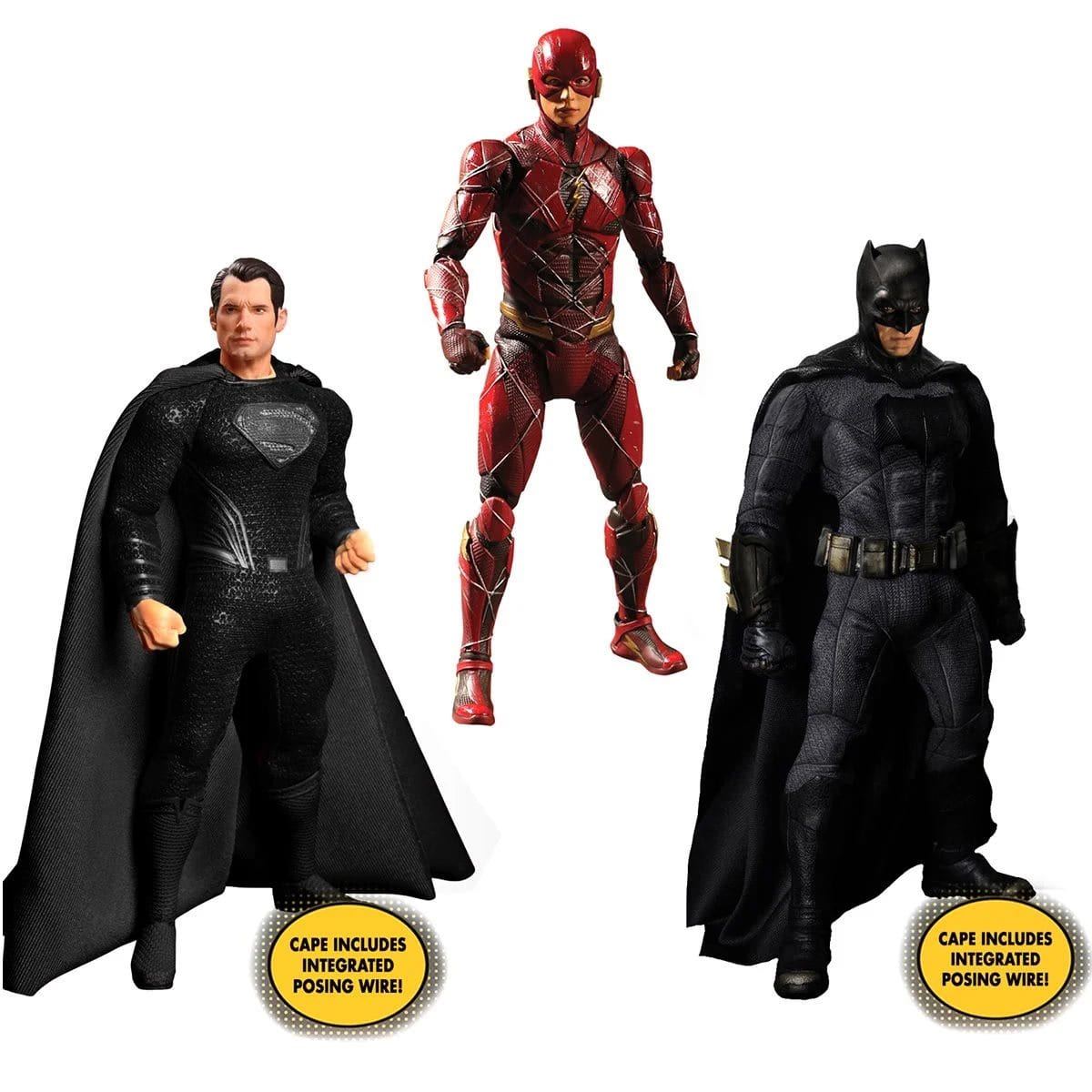 Mezco Toyz One:12 Collective DC Universe Zack Snyder's Justice League Deluxe Steel Boxed Action Figure Set
