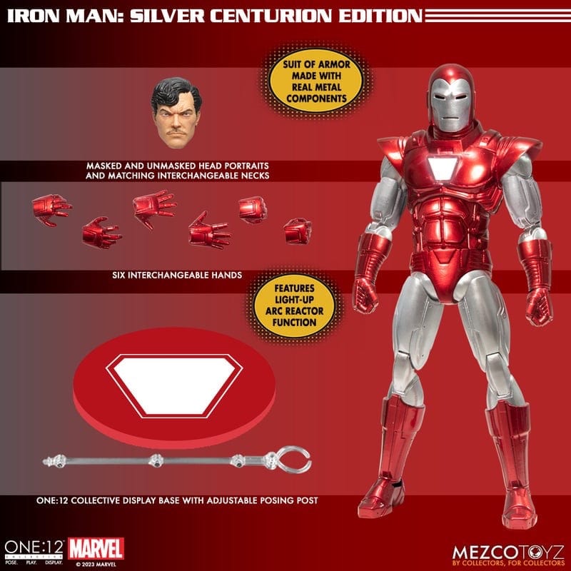 Mezco Toyz One:12 Collective Marvel Iron Man