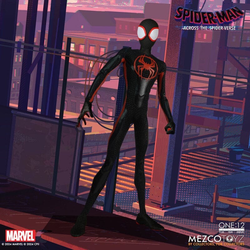 Mezco Toyz One:12 Collective Marvel Spider-Man: Miles Morales Action Figure