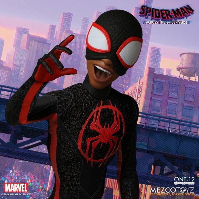 Mezco Toyz One:12 Collective Marvel Spider-Man: Miles Morales Action Figure