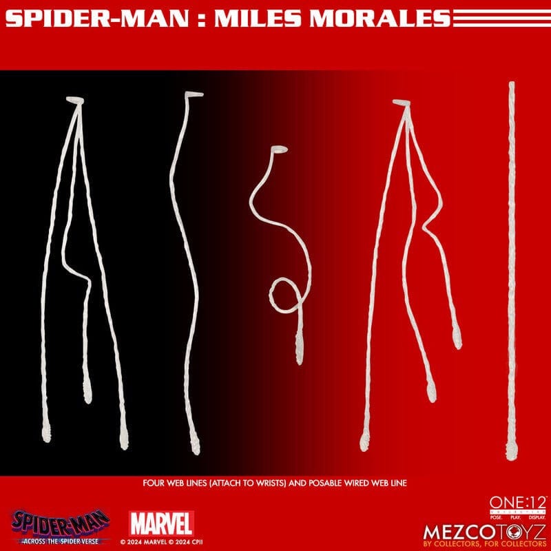 Mezco Toyz One:12 Collective Marvel Spider-Man: Miles Morales Action Figure