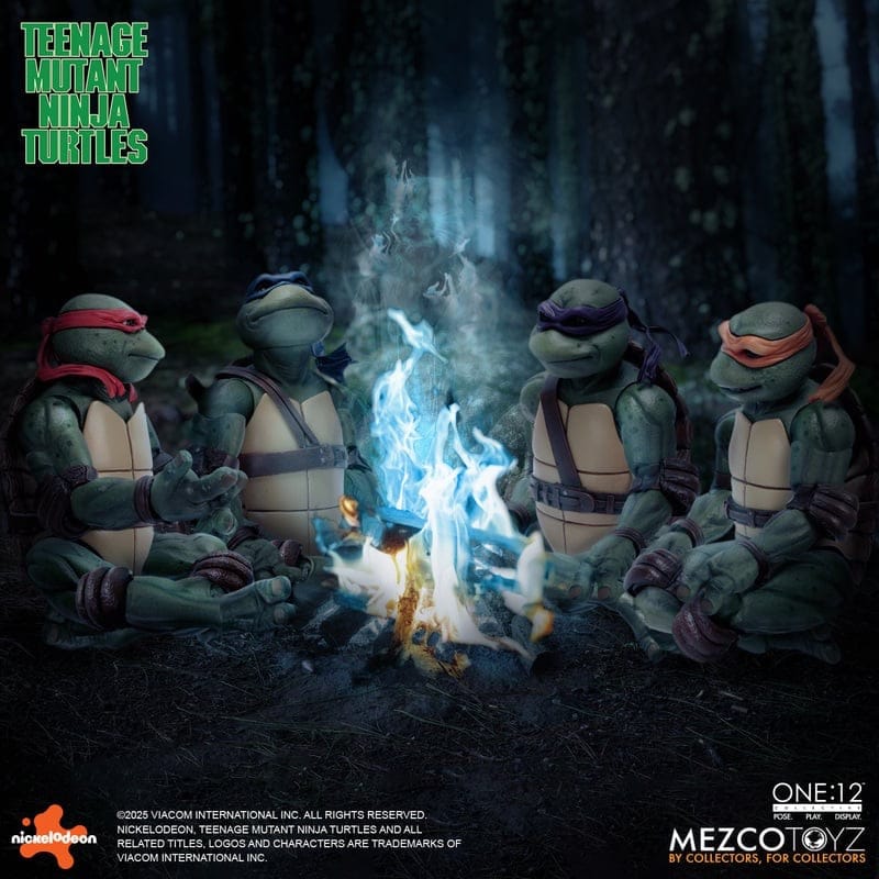Mezco Toyz One:12 Collective Teenage Mutant Ninja Turtles (1990) Deluxe Boxed Action Figure Set