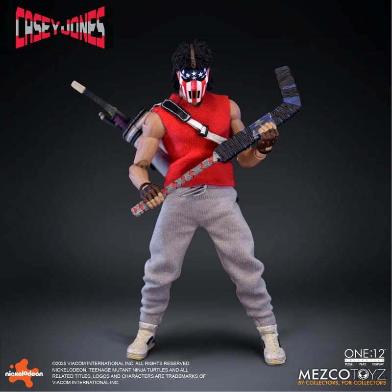 Mezco Toyz One:12 Collective Teenage Mutant Ninja Turtles Casey Jones Action Figure