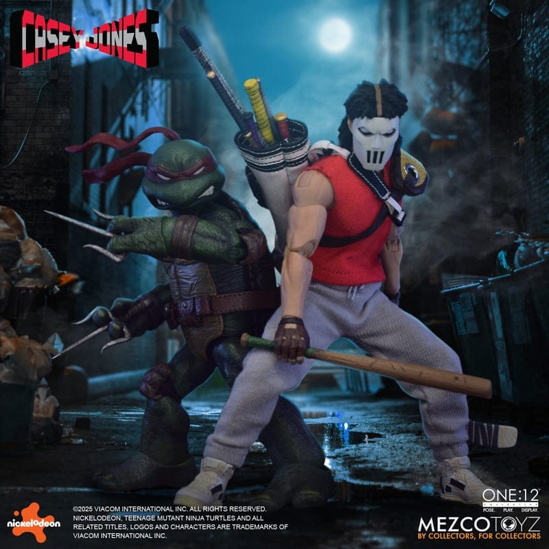 Mezco Toyz One:12 Collective Teenage Mutant Ninja Turtles Casey Jones Action Figure