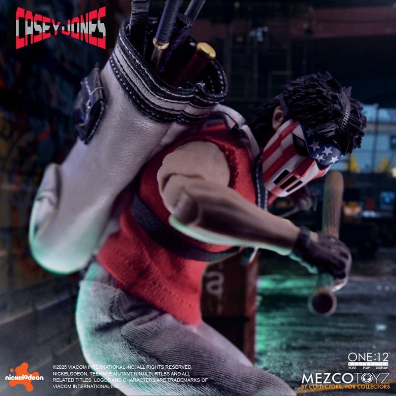 Mezco Toyz One:12 Collective Teenage Mutant Ninja Turtles Casey Jones Action Figure