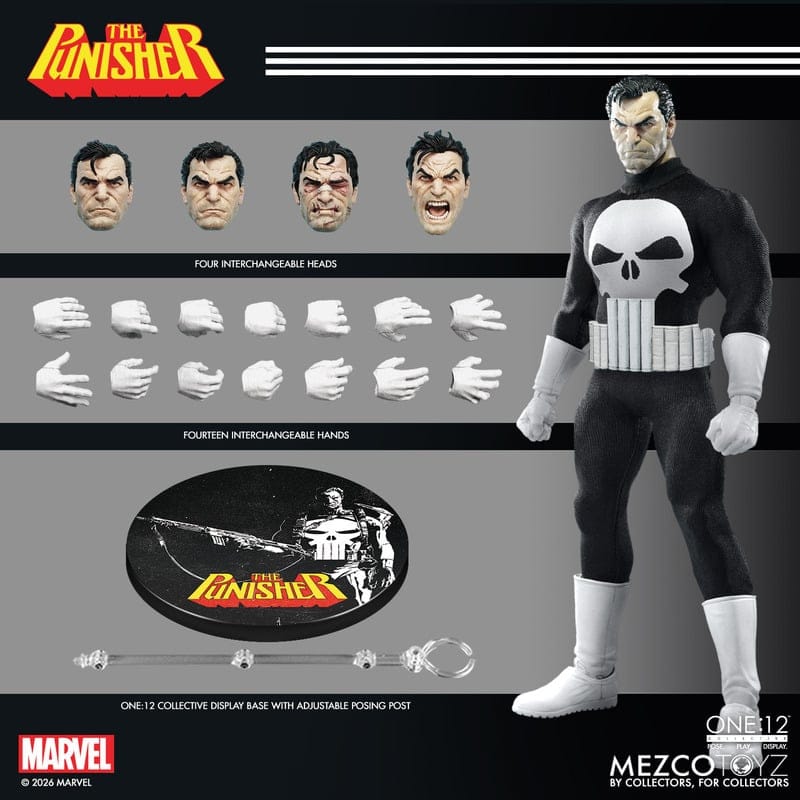 Mezco Toyz One:12 Collective The Punisher Action Figure