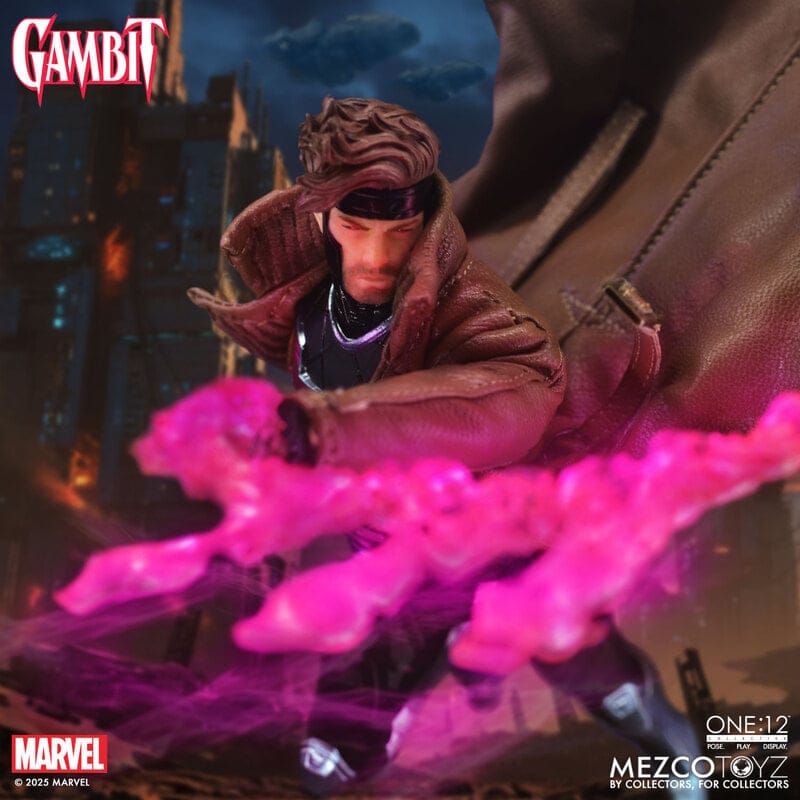 Mezco Toyz One:12 Collective X-Men Gambit Action Figure