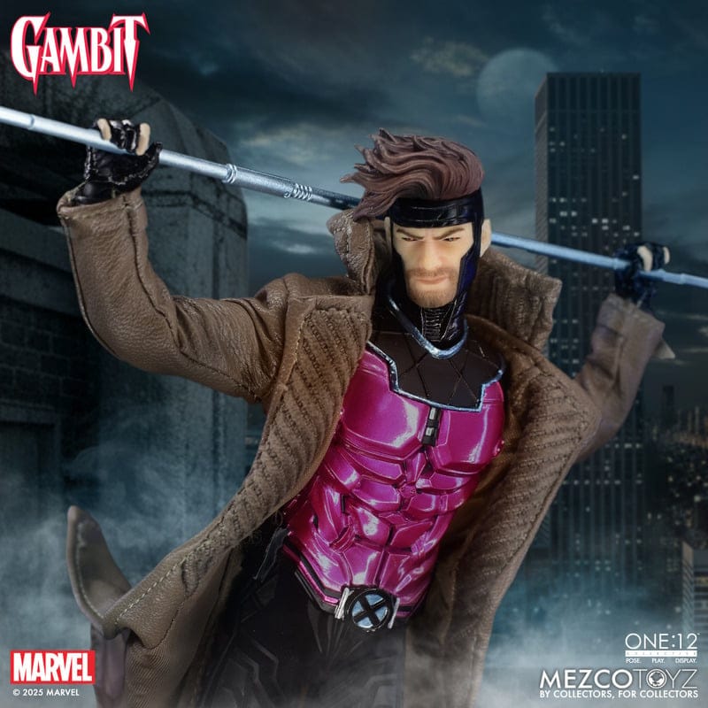 Mezco Toyz One:12 Collective X-Men Gambit Action Figure
