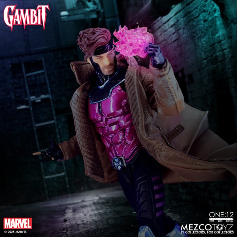 Mezco Toyz One:12 Collective X-Men Gambit Action Figure