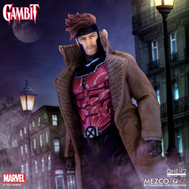 Mezco Toyz One:12 Collective X-Men Gambit Action Figure