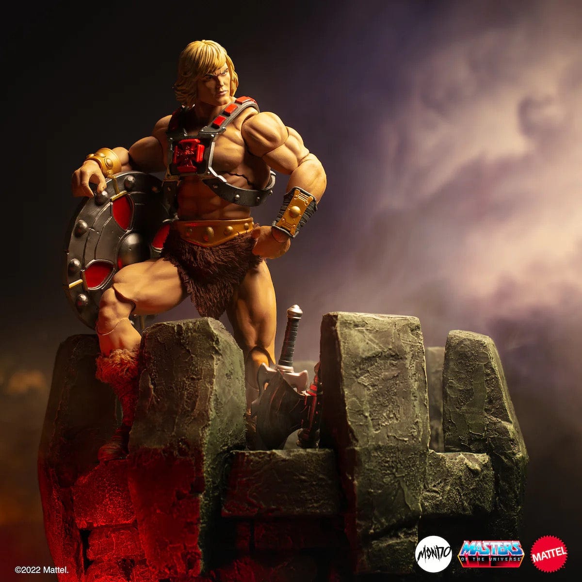 Mondo Masters of the Universe He-Man 1:6 Scale Action Figure (Version 2)