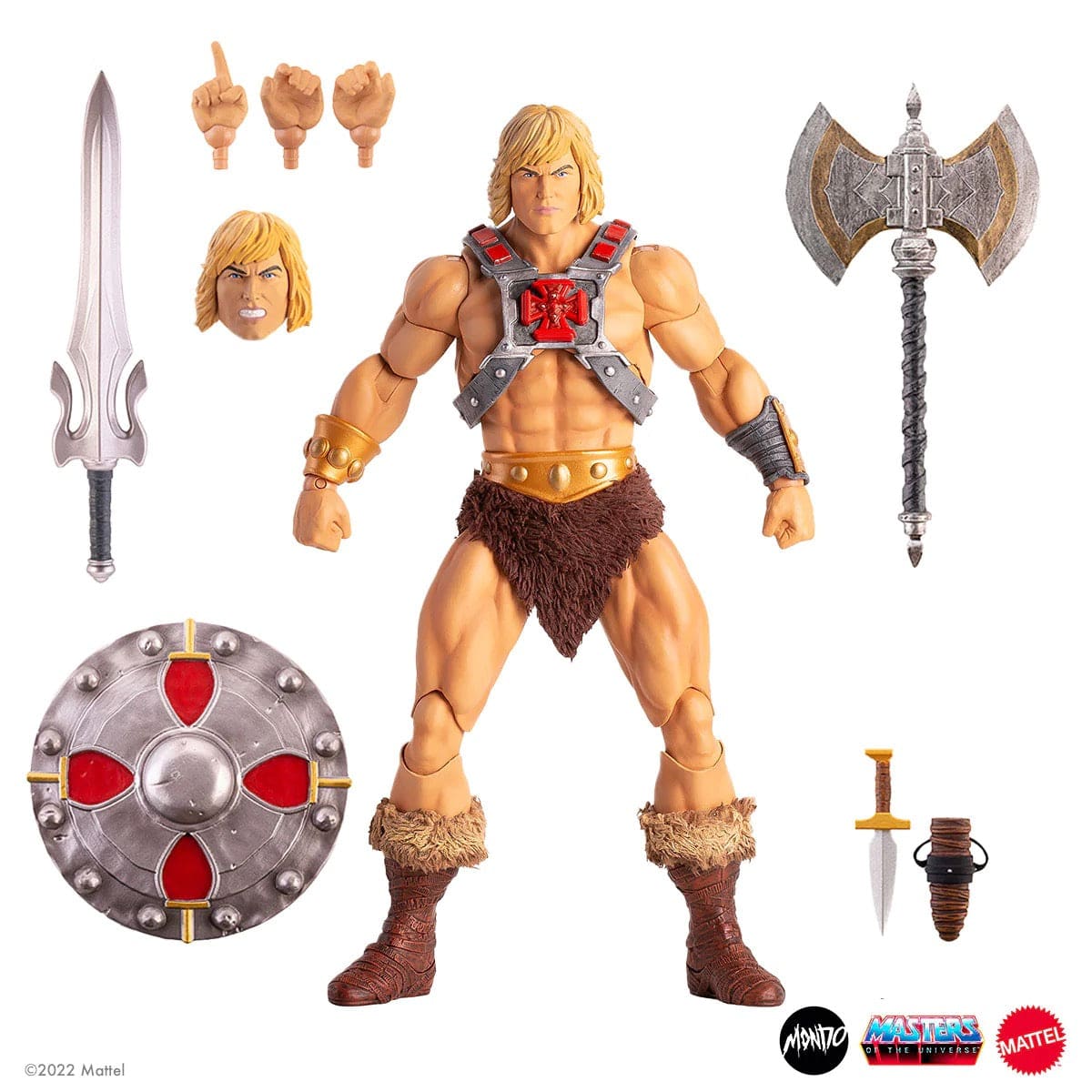 Mondo Masters of the Universe He-Man 1:6 Scale Action Figure (Version 2)
