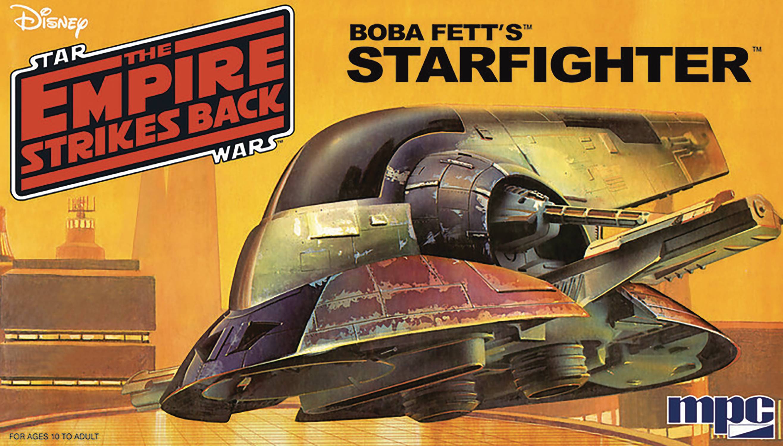 MPC Star Wars: The Empire Strikes Back Boba Fett's Starfighter 1:85 Scale Model Kit