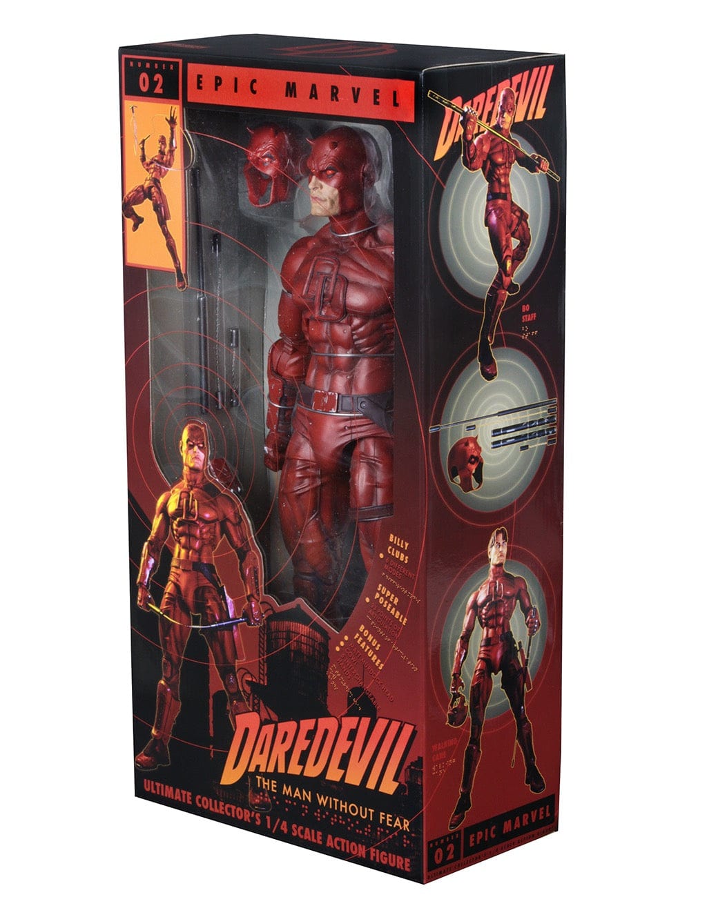 NECA Epic Marvel Daredevil Ultimate Collector's 1/4 Scale Action Figure