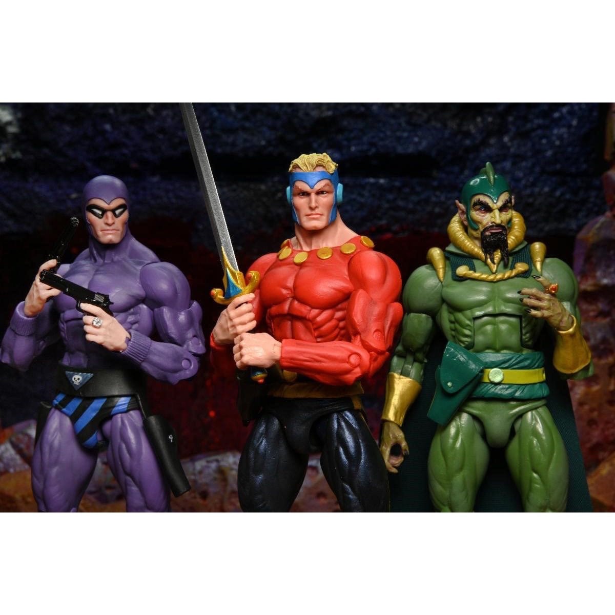 NECA King Features The Original Superheroes Ming the Merciless Action Figure