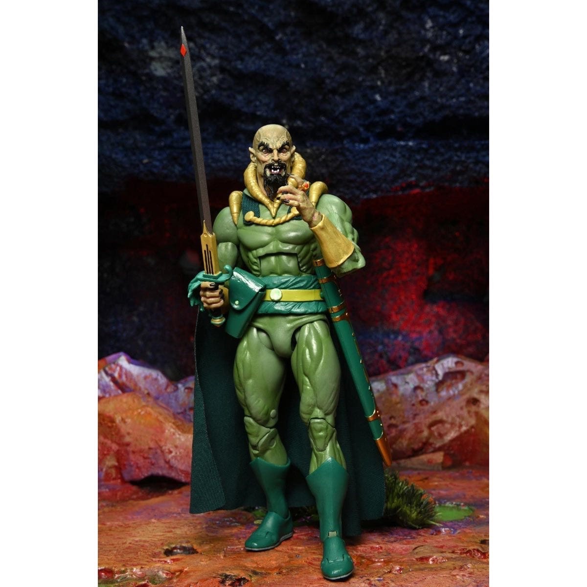 NECA King Features The Original Superheroes Ming the Merciless Action Figure