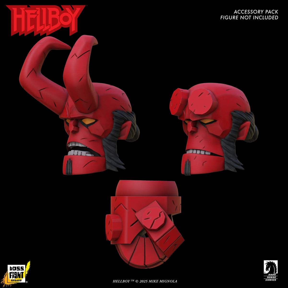 Hellboy Box Full of Evil 1:12 Scale Deluxe Action Figure with Accessories Bundle