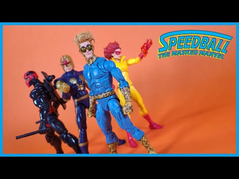 Marvel Legends Series Speedball Action Figure (Controller Build-A-Figure)