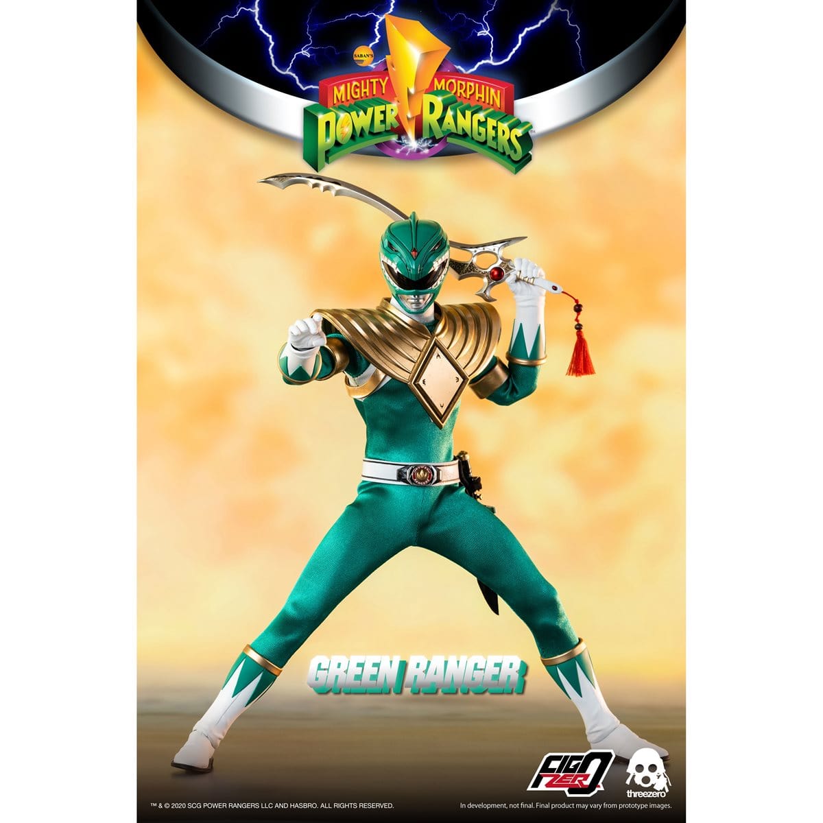 Si-Fi Toys Mighty Morphin Power Rangers Green Ranger 1:6 Scale Action Figure