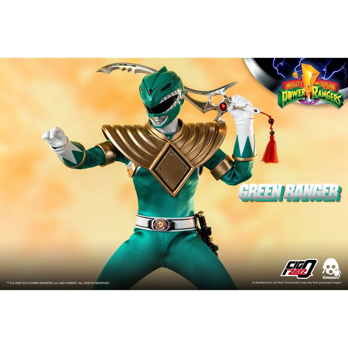 Si-Fi Toys Mighty Morphin Power Rangers Green Ranger 1:6 Scale Action Figure