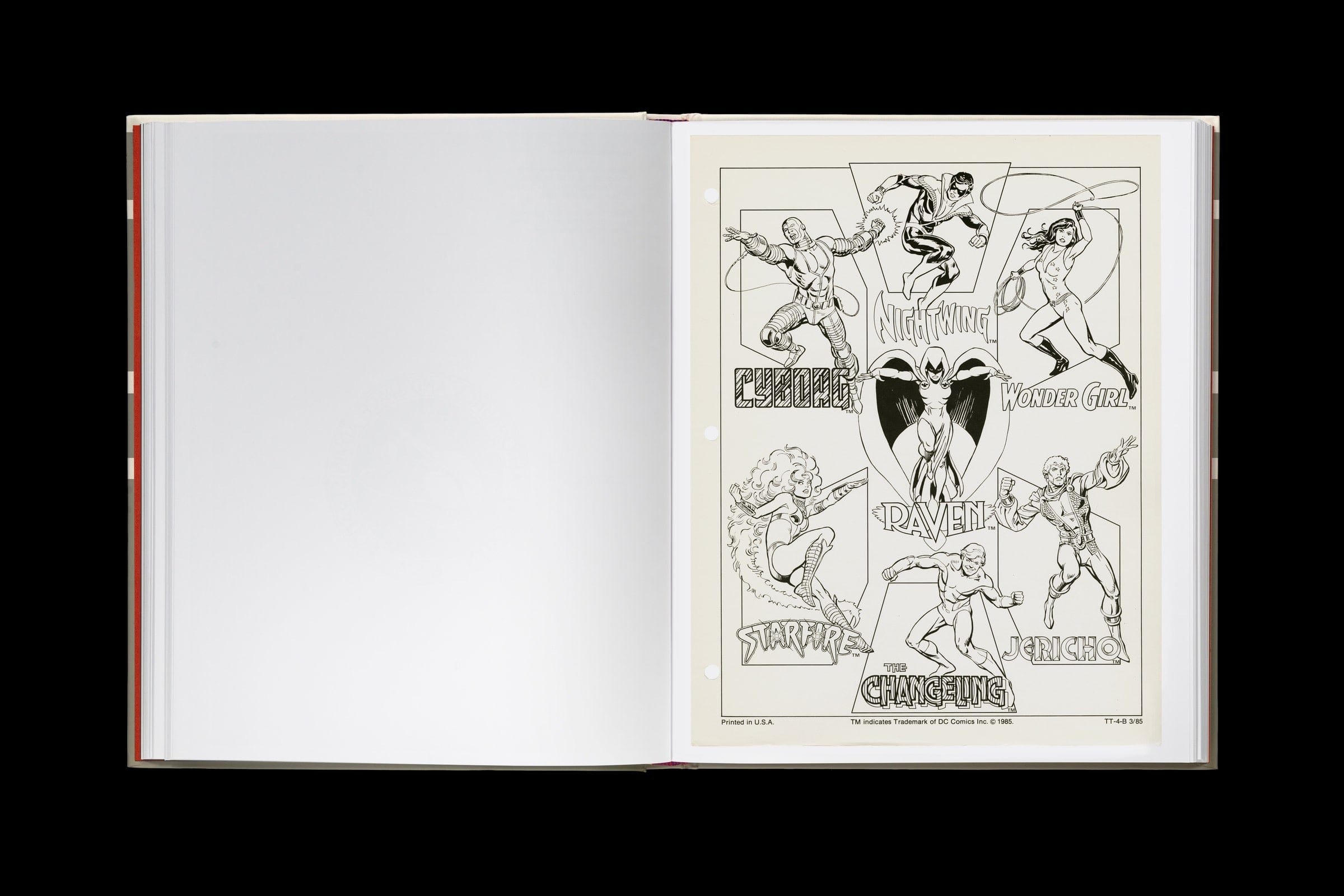 Standards Manual 1982 DC Comics Style Guide
