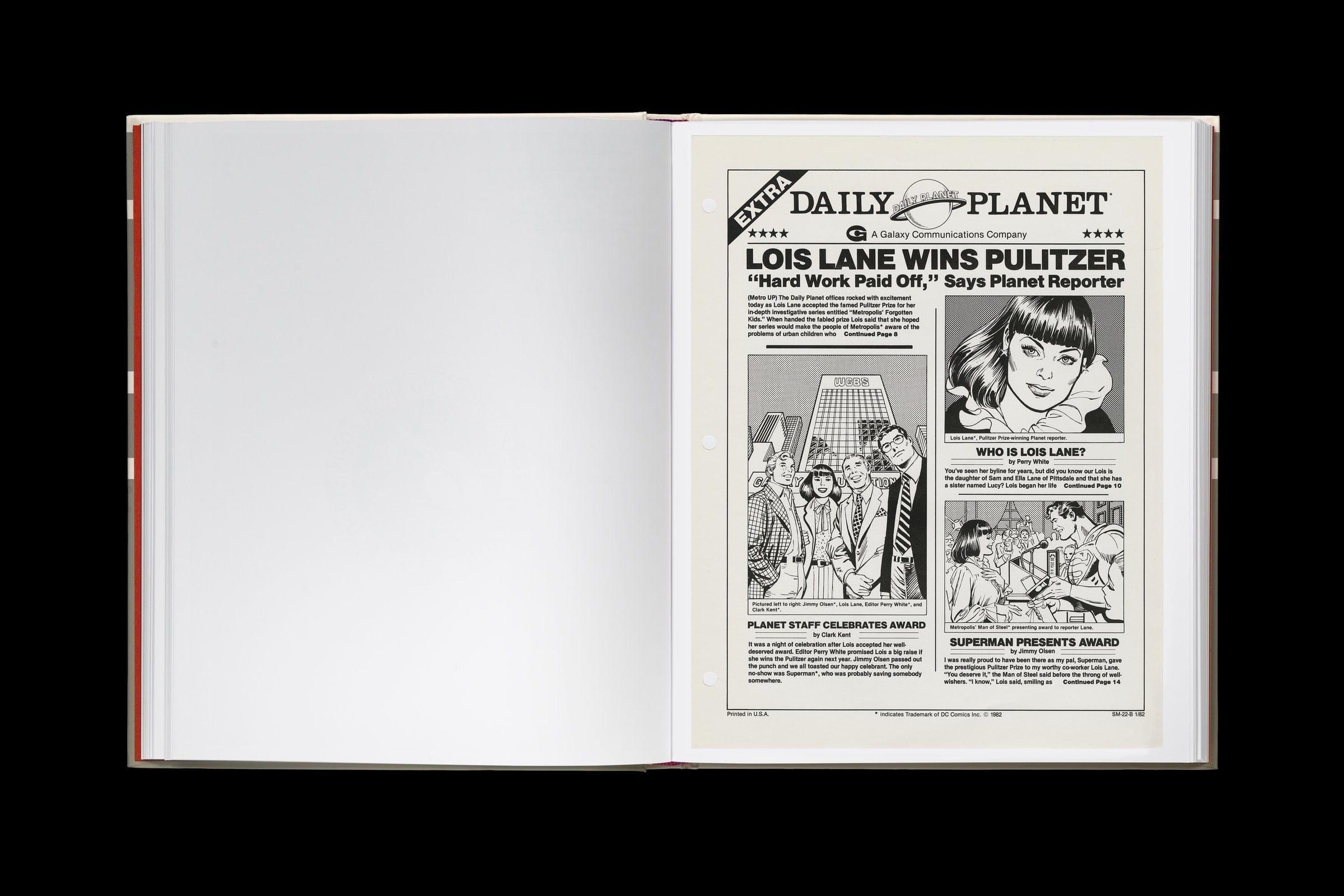 Standards Manual 1982 DC Comics Style Guide