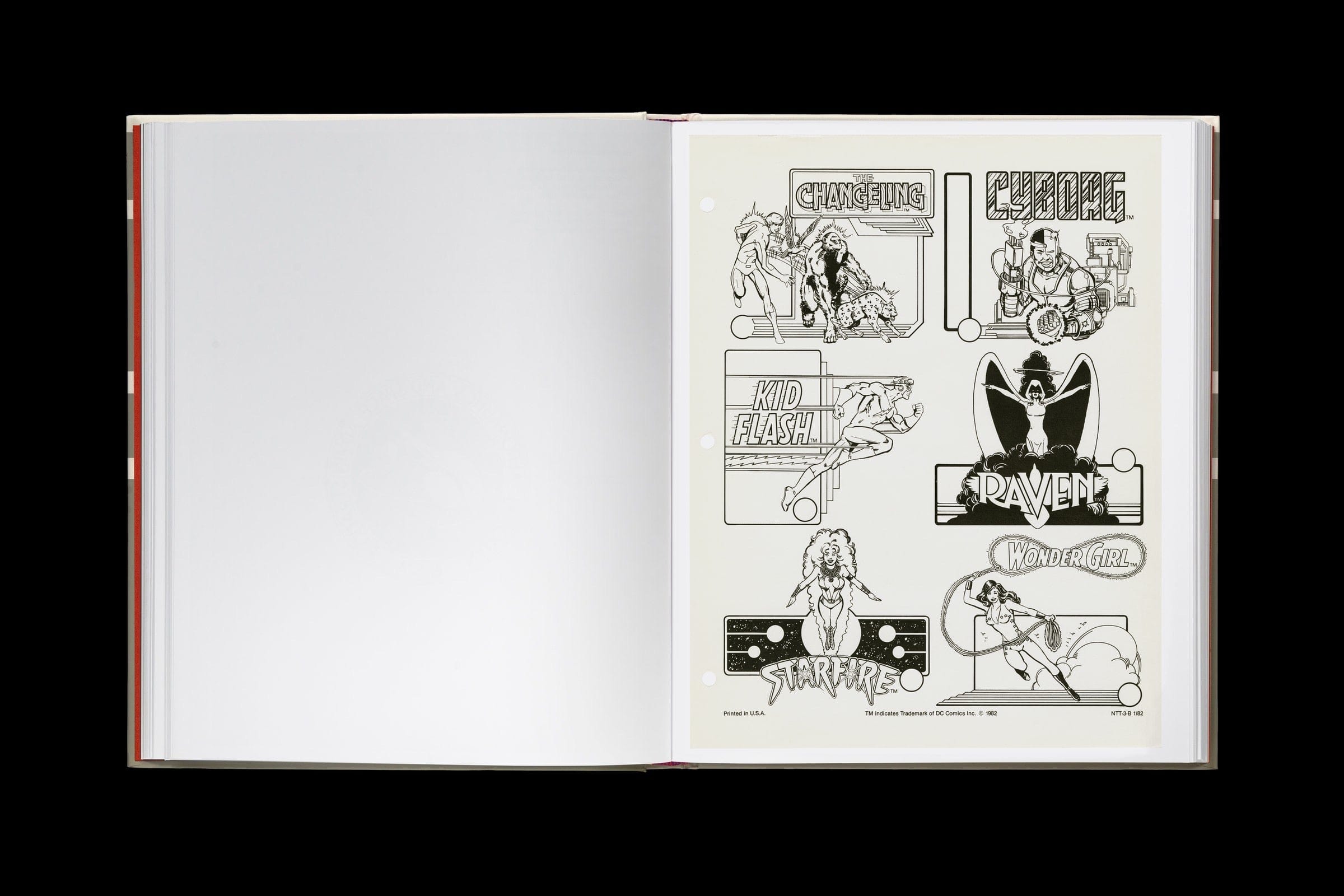 Standards Manual 1982 DC Comics Style Guide