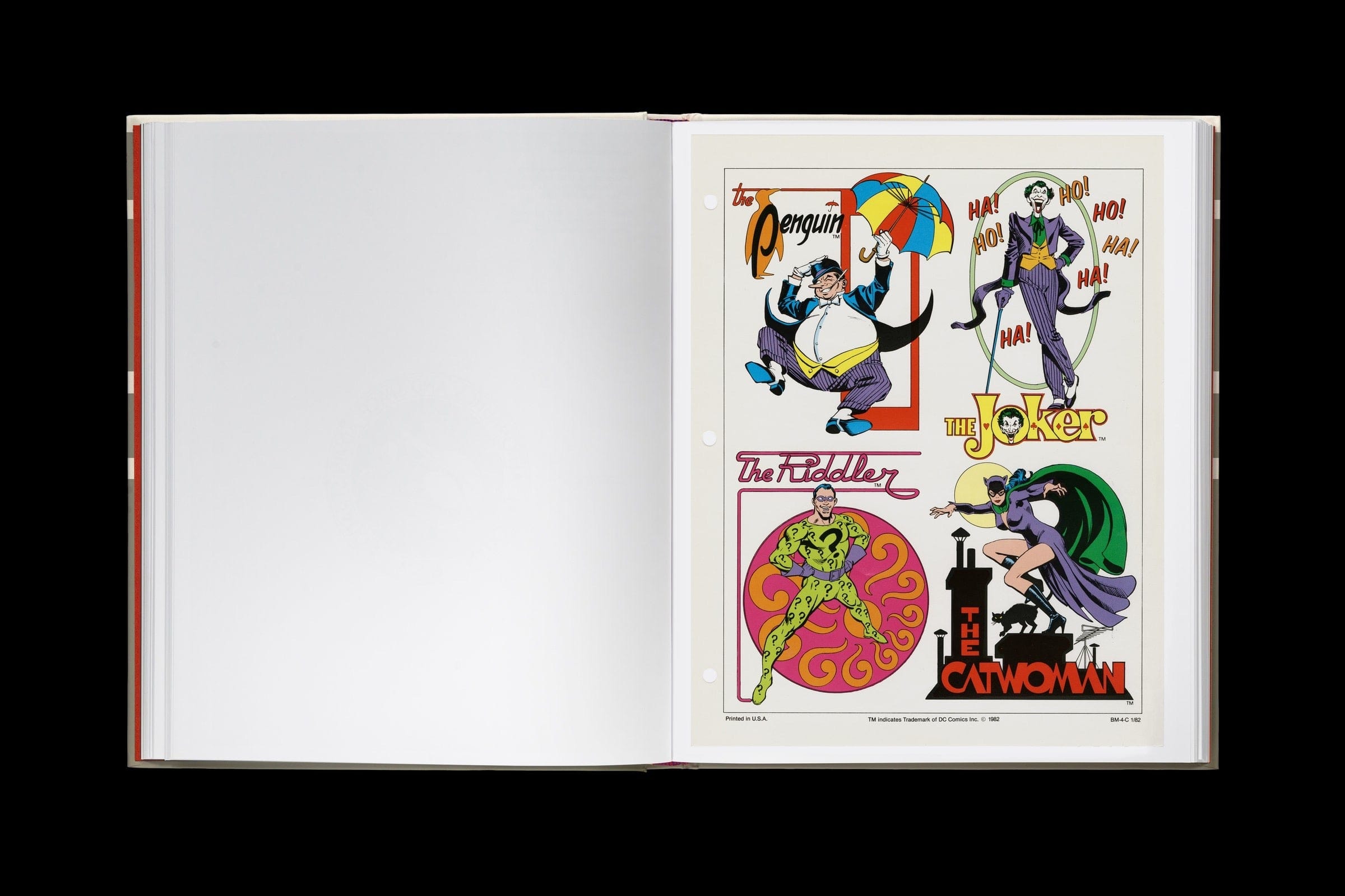 Standards Manual 1982 DC Comics Style Guide