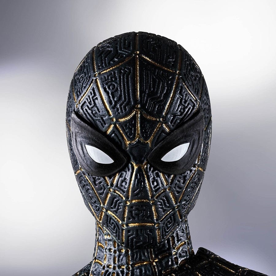 Tamashii Nations S.H. Figuarts Spider-Man: No Way Home Spider-Man Black & Gold Suit Action Figure