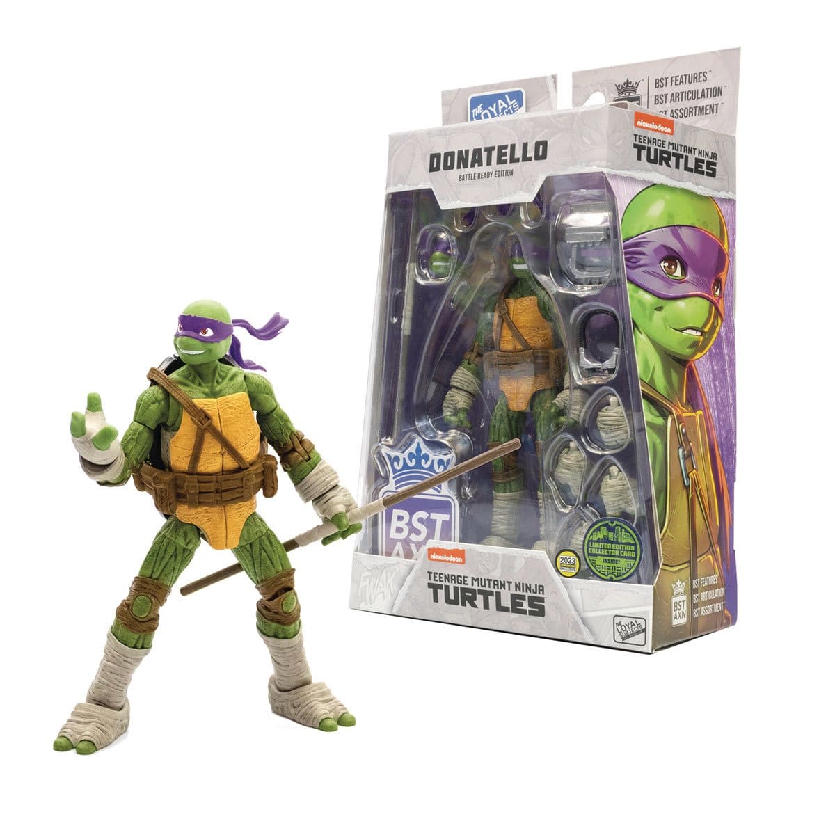 The Loyal Subjects BST AXN Teenage Mutant Ninja Turtles San Diego Comic-Con 2023 Previews Exclusive Action Figure 4-Pack