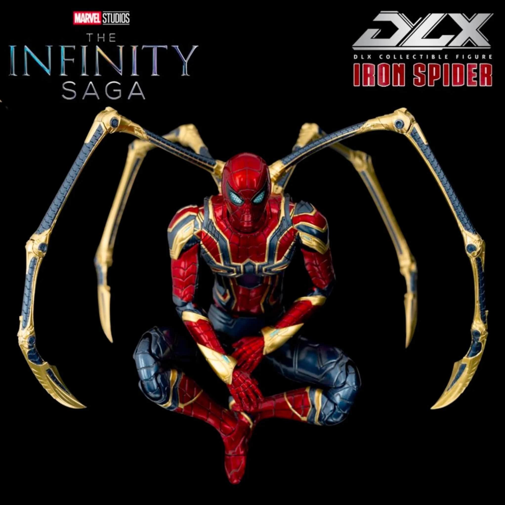 Threezero DLX Avengers: Infinity Saga Iron Spider 1/12 Scale Action Figure