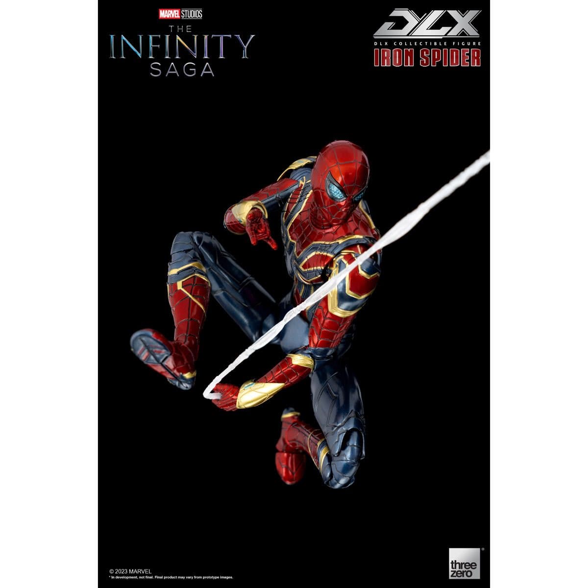 Threezero DLX Avengers: Infinity Saga Iron Spider 1/12 Scale Action Figure