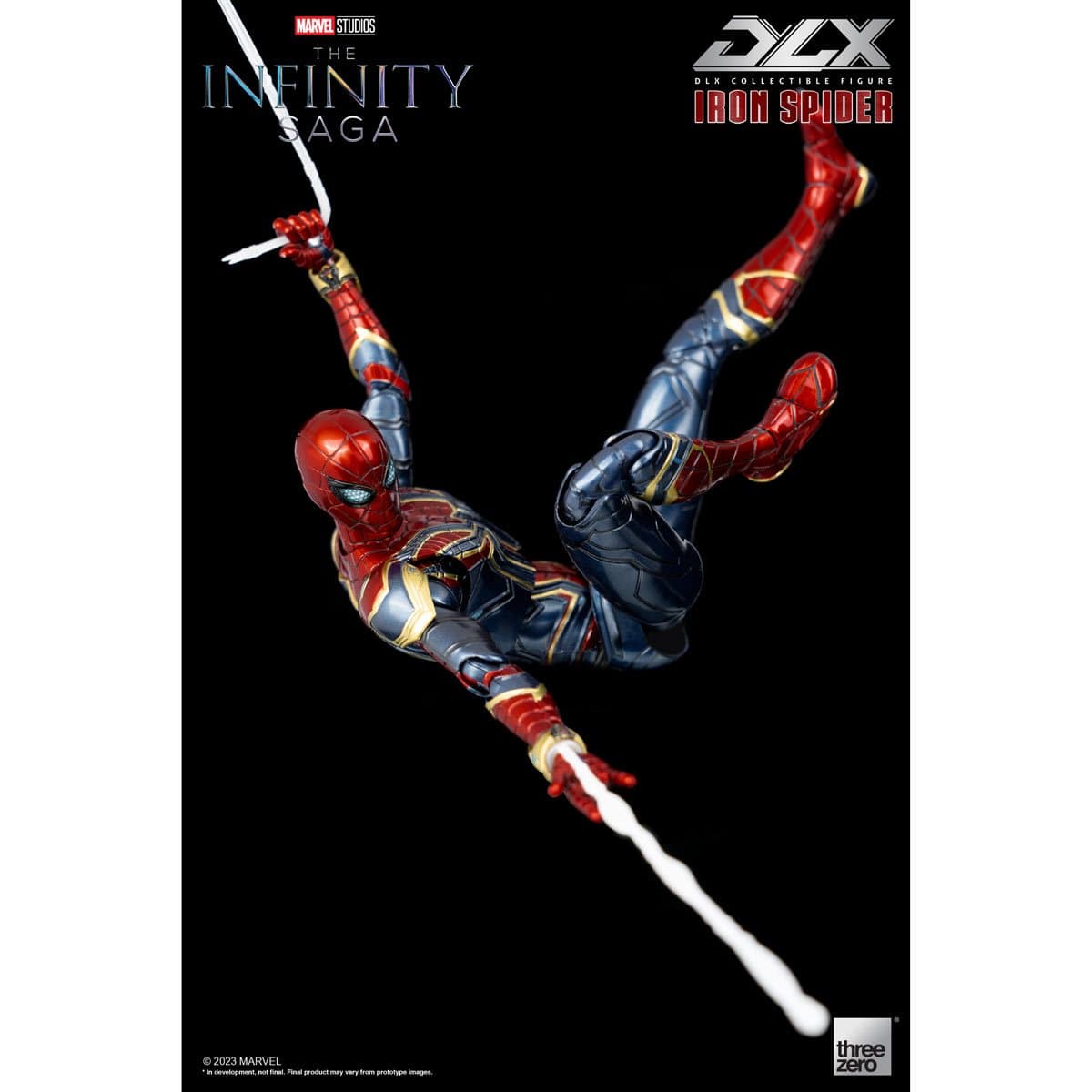 Threezero DLX Avengers: Infinity Saga Iron Spider 1/12 Scale Action Figure