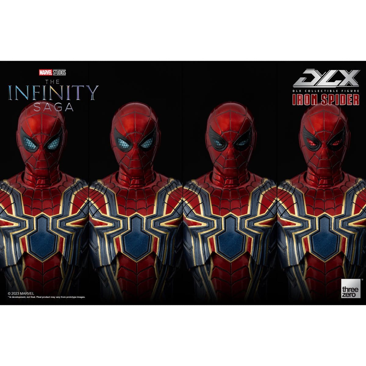 Threezero DLX Avengers: Infinity Saga Iron Spider 1/12 Scale Action Figure