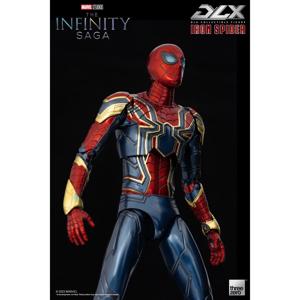 Threezero DLX Avengers: Infinity Saga Iron Spider 1/12 Scale Action Figure