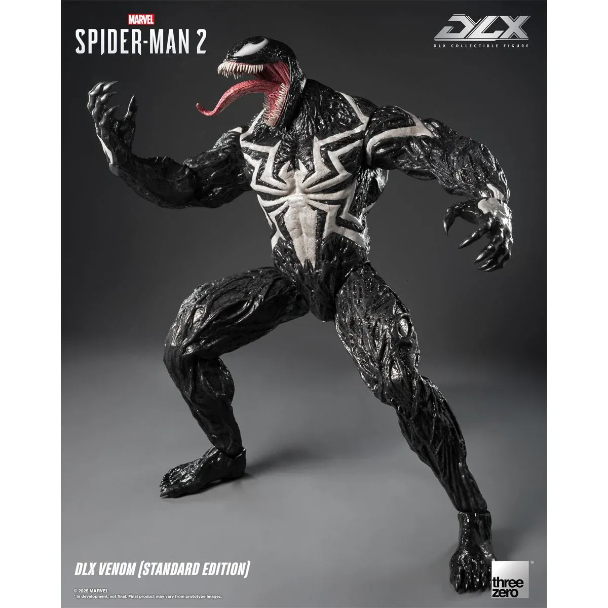 Threezero DLX Marvel's Spider-Man 2 Venom Standard Edition Action Figure