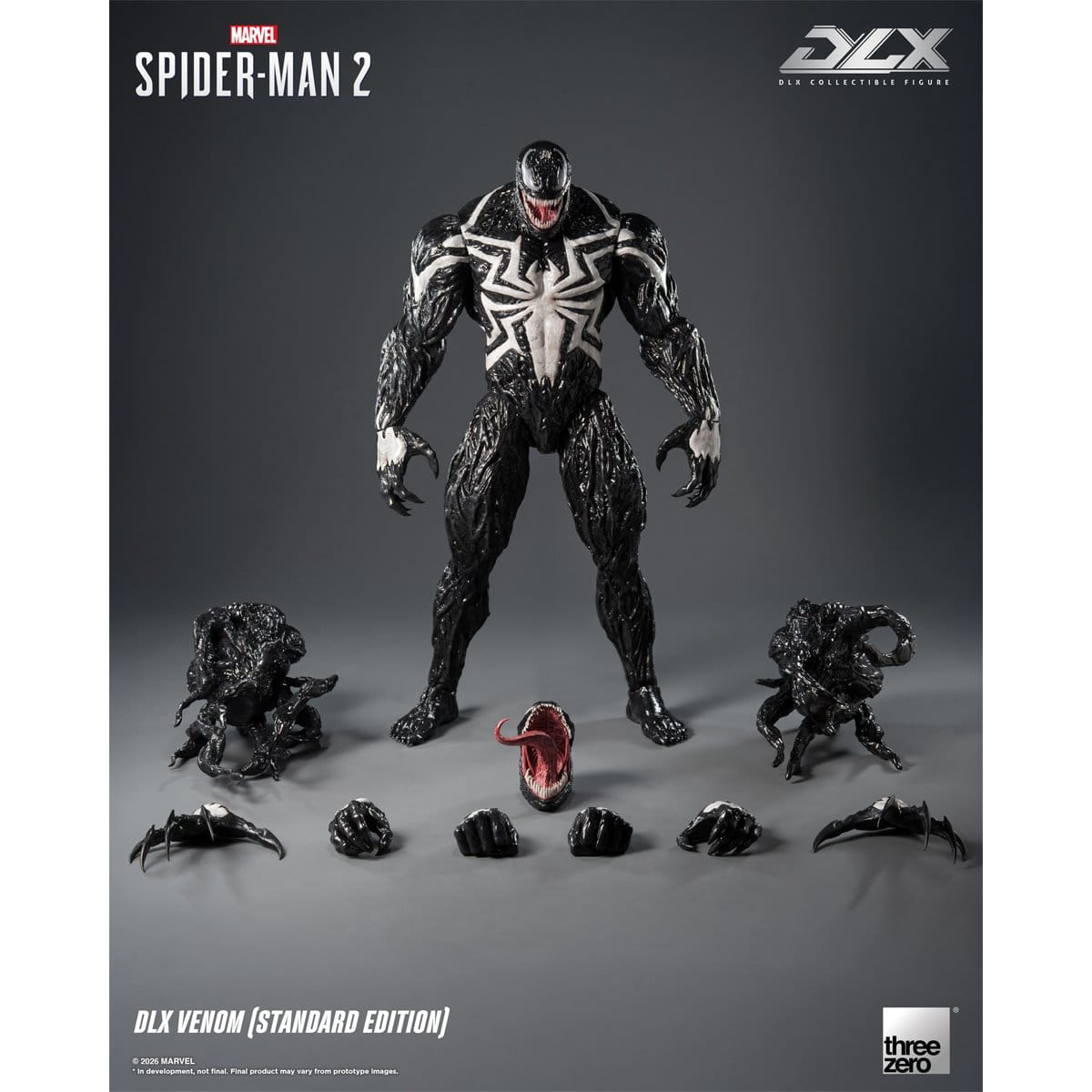 Threezero DLX Marvel's Spider-Man 2 Venom Standard Edition Action Figure