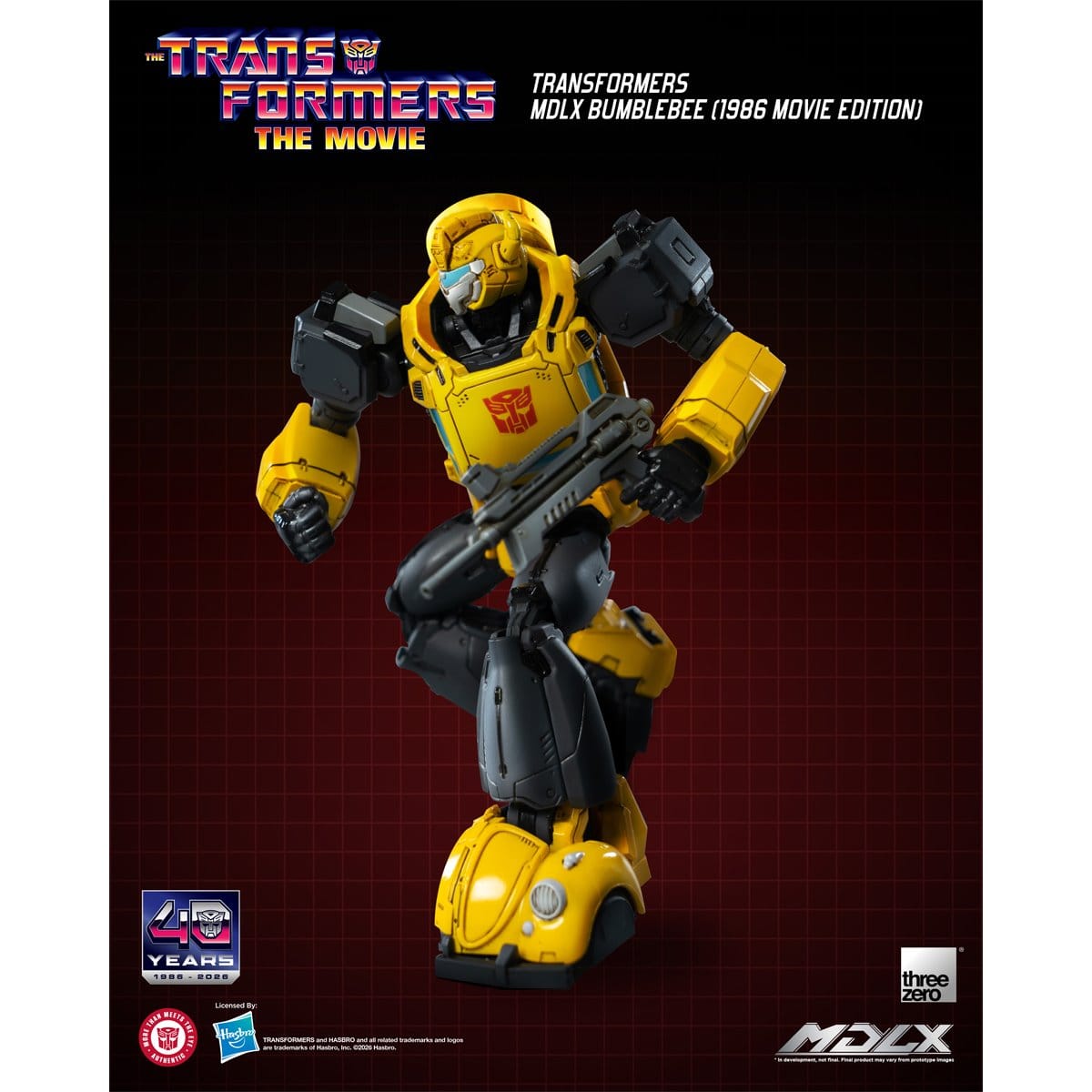 Threezero Transformers MDLX Bumblebee (1986 Movie Version) Action Figure
