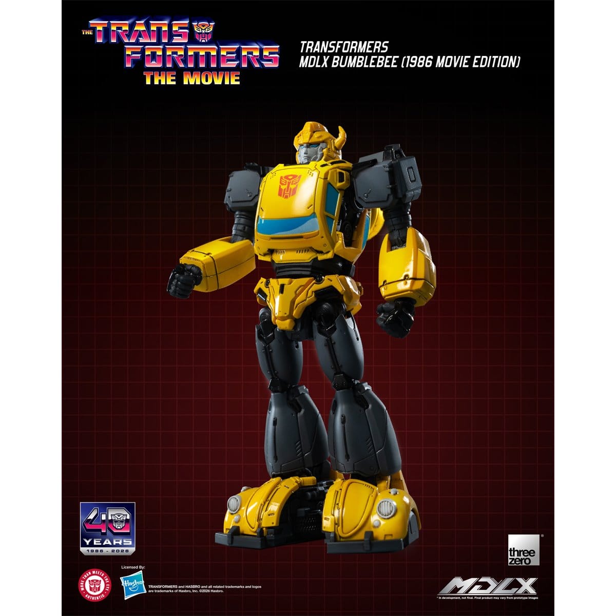 Threezero Transformers MDLX Bumblebee (1986 Movie Version) Action Figure