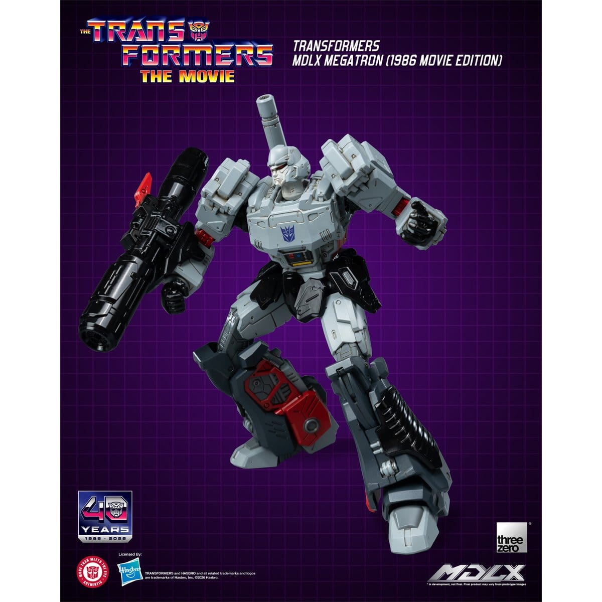 Threezero Transformers MDLX Megatron (1986 Movie Version) Action Figure