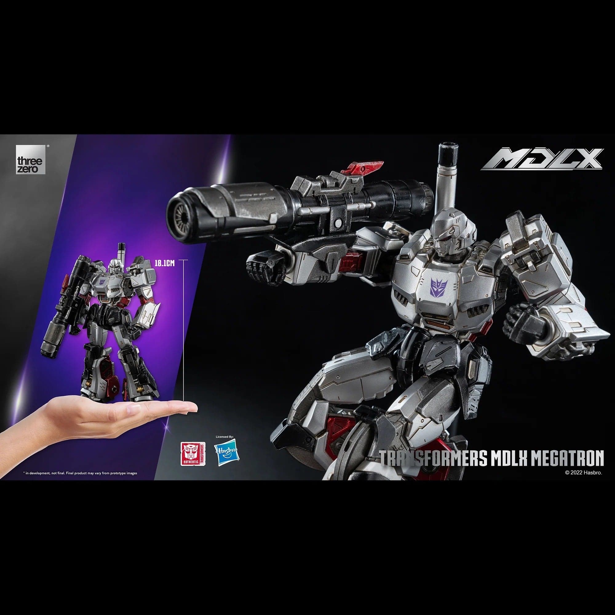 Threezero Transformers MDLX Megatron Action Figure