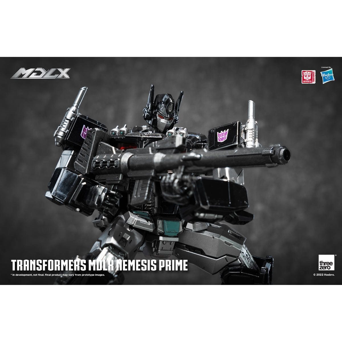 Threezero Transformers MDLX Nemesis Prime PX Previews Exclusive Action Figure