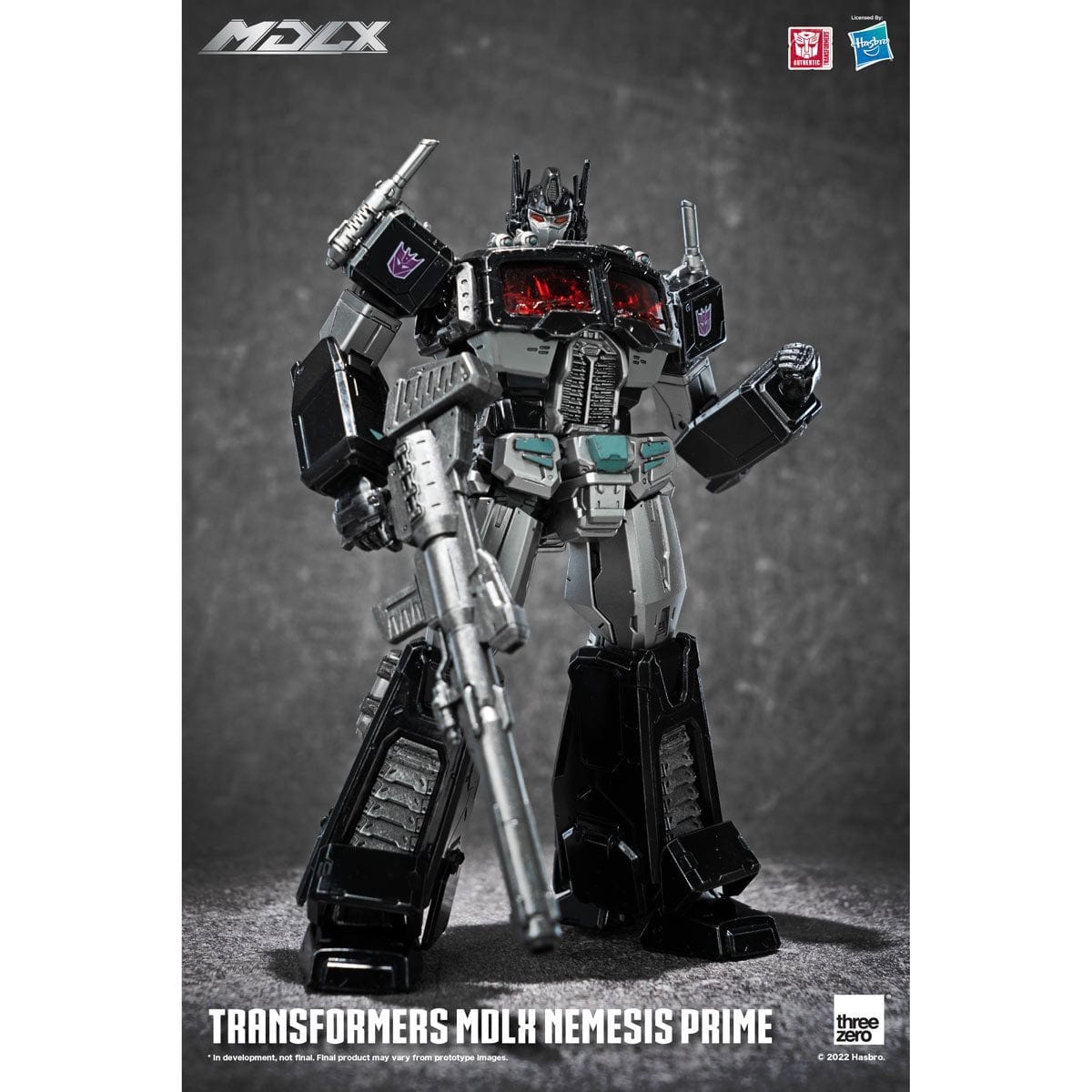 Threezero Transformers MDLX Nemesis Prime PX Previews Exclusive Action Figure