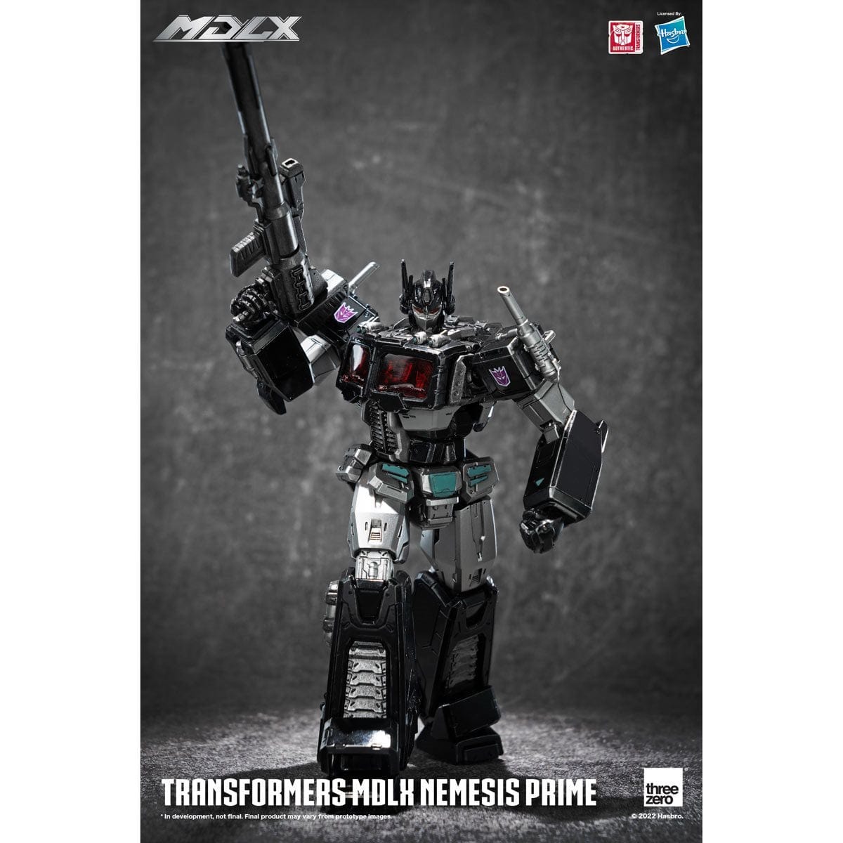 Threezero Transformers MDLX Nemesis Prime PX Previews Exclusive Action Figure