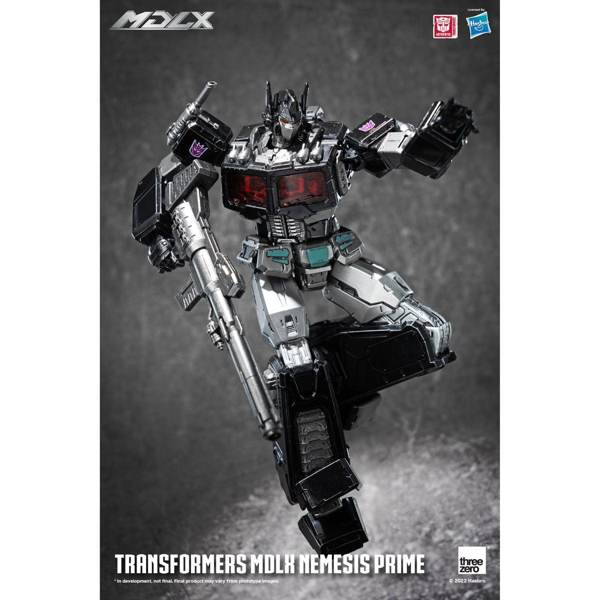 Threezero Transformers MDLX Nemesis Prime PX Previews Exclusive Action Figure